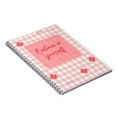 You Are Enough" Pink Motivational Journal   Notizblock (Rechte Seite)