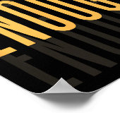 You Are Enough Sitive Gift Tee Uni-adults Black Sm Poster (Ecke)