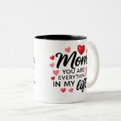 you are everything mom zweifarbige tasse (VorderseiteRechts)