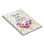 You Are God's Masterpiece Bibel Verse Christian Notizblock (Rechte Seite)