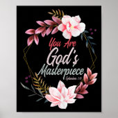 You Are Gods Masterpiece Ephesians 2_10 Prayer Bib Poster (Vorne)