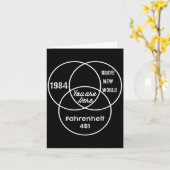 You Are Here 1984 Brave New World  Karte (Gelbe Blume)