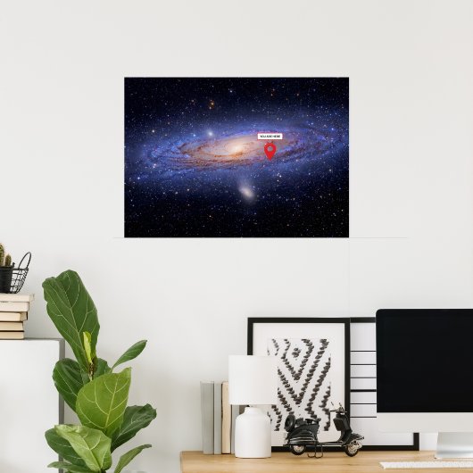 You are here: Milky Way Poster (Heimbüro)