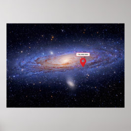 You are here: Milky Way Poster