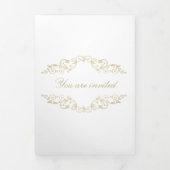 You are invited dreifach gefaltete einladung (Cover)