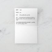 YOU ARE INVITED EINLADUNG (Innenseite)