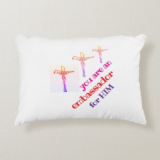 You are Jesus' Ambassador Tote Dekokissen (Vorderseite)