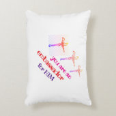 You are Jesus' Ambassador Tote Dekokissen (Vorderseite(Vertikal))