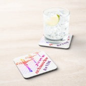 You are Jesus' Ambassador Tote Getränkeuntersetzer (Rechte Seite)