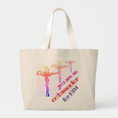 You are Jesus' Ambassador Tote Jumbo Stoffbeutel (Rückseite)