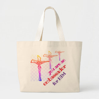 You are Jesus' Ambassador Tote Jumbo Stoffbeutel