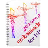 You are Jesus' Ambassador Tote Notizblock (Vorderseite)