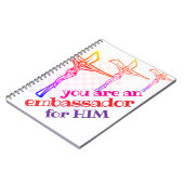 You are Jesus' Ambassador Tote Notizblock (Linke Seite)
