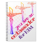 You are Jesus' Ambassador Tote Notizblock (Vorderseite)
