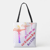 You are Jesus' Ambassador Tote Tasche (Rückseite)