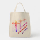 You are Jesus' Ambassador Tote Tragetasche (Rückseite)