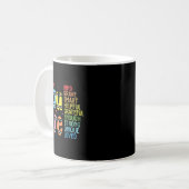 You Are Kind Smart Brave Motivational Back To Scho Kaffeetasse (Vorderseite Links)
