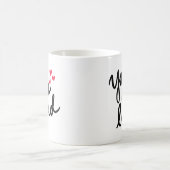 You Are Loved – Affirmation-Typografie Kaffeetasse (Mittel)
