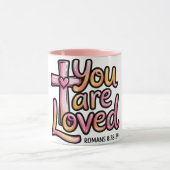 You Are Loved Christian 11 oz Coffee Mug Tasse (Zentrum)