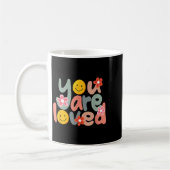 You Are Loved Sitive Message Saying Quote Men Wome Kaffeetasse (Links)