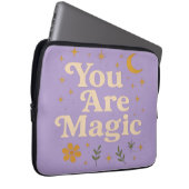 You Are Magic - Inspirational Star Design with Pos Laptopschutzhülle (Vorne Rechts)