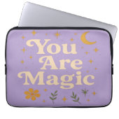 You Are Magic - Inspirational Star Design with Pos Laptopschutzhülle (Vorderseite)