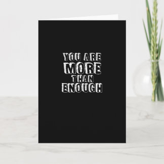 You Are More Than Enough Faith Based Self Love Des Karte