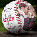 'You are my Best Catch' Boyfriend Couple Foto Baseball<br><div class="desc">Niedliches Baseballgeschenk für Ihren Freund/Partner. Mit dem Namen Ihres Freundes,  das Sprichwort "Sie sind mein bester Haken",  mit Liebe und Ihrem Namen. Fügen Sie einfach 2 Fotos Ihrer Wahl hinzu,  um dies zu einem besonderen Geschenk zu machen.</div>