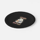 You are my boo Sweetheart Halloween cute ghost Nur Pappteller (Schrägansicht)