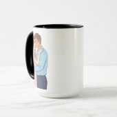 You Are My Favorite Notification – Cute Romantic   Tasse (Vorderseite Links)