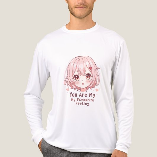 You Are My Favourite Feeling Tri-Blend Shirt (Vorderseite)