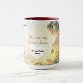 You Are My Forever Home | Romantic Ceramic Mug Tasse (Zentrum)