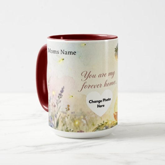 You Are My Forever Home | Romantic Ceramic Mug Tasse (Vorderseite Links)
