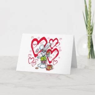 You are my honey bunny feiertagskarte