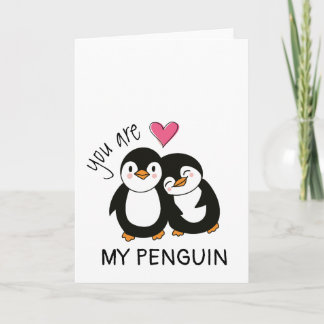 You Are My Penguin Karte