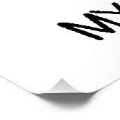 You Are My Penguin Poster (Ecke)