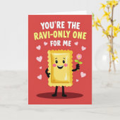 You Are My Ravioli Only Card Karte (Gelbe Blume)