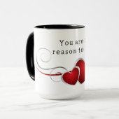 You are my reason to live tasse (Vorderseite Links)