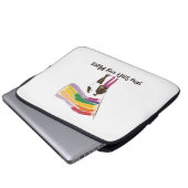 You Are My Safe Place – LGBTQ Pride Love Sticker Laptopschutzhülle (Vorne Knopf)
