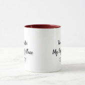 You Are My Safe Place Mug – Soft Love Quote Tasse (Zentrum)