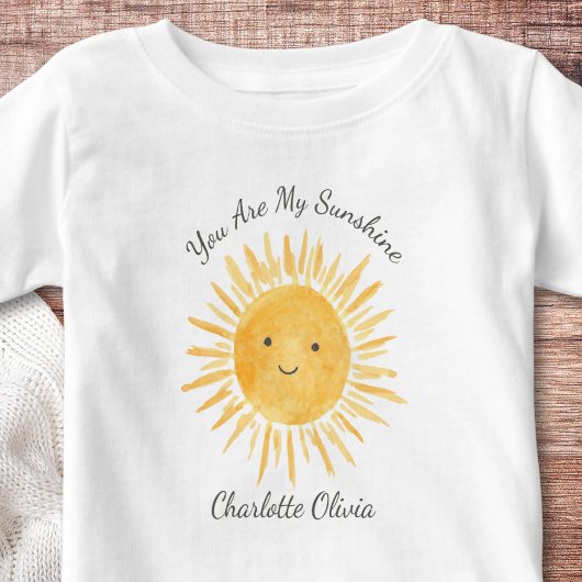 You Are My Sunshine Baby T-shirt