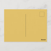 You are my sunshine HAPPY BIRTHDAY CUSTOM Postkarte (Rückseite)