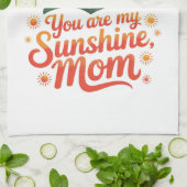 You are my Sunshine, Mom Geschirrtuch (Gefaltet)
