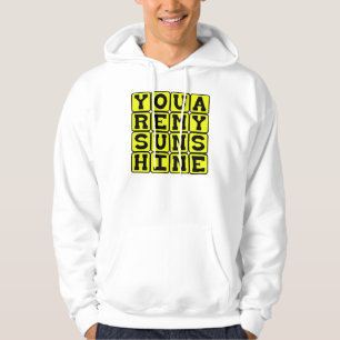 You Are My Sunshine, Romantischer Standard Hoodie