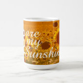 "You are my Sunshine" Sonnenblumenfeld Art Kaffeetasse (Mittel)