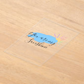 you are my sunshine yellow orange sun rays clouds acryleinladungen (Ablage )