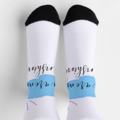 you are my sunshine yellow orange sun rays clouds socken (Oben)