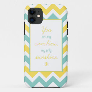 "You are My Sunshine" Zickzack Fall Case-Mate iPhone Hülle