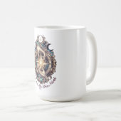 You Are My True North Celestial Compass T-Shirt Kaffeetasse (VorderseiteRechts)