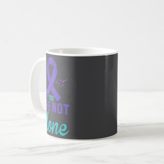 You Are Not Alone Premium  Kaffeetasse (Vorderseite Links)